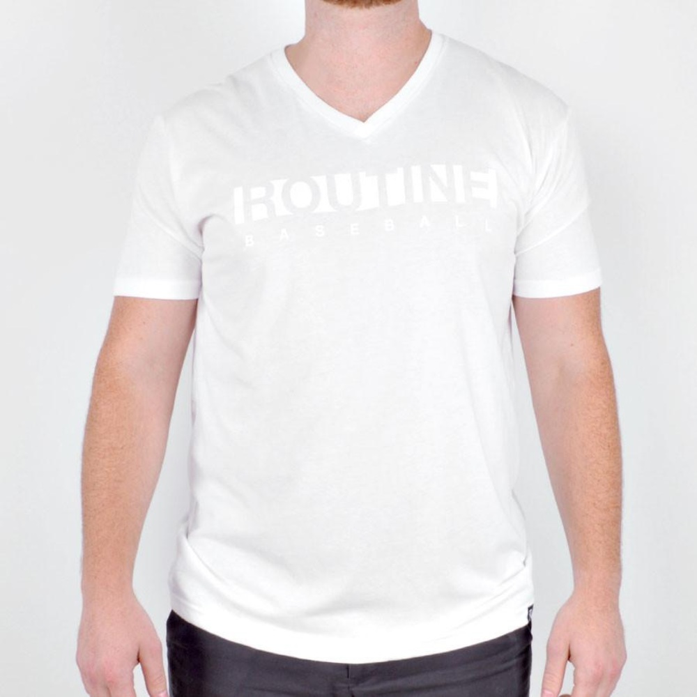 Brand New Routine Baseball T-shirt Lot Size XL